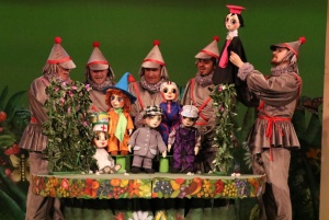 Закрытие сезона в театре кукол совпало со сдачей нового спектакля!