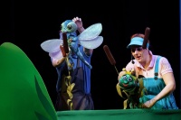 III Международный фестиваль бэби-спектаклей театров кукол «МалышОК». Орловский театр кукол. Спектакль «Как гусеничка бабочкой стала»